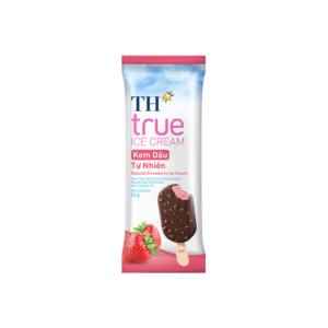 kem que th true ice cream dâu tự nhiên