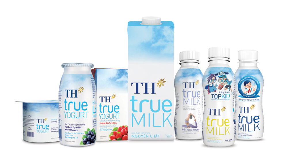 chien luoc marketing cua th true milk ve san pham