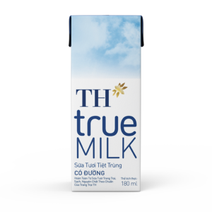 sữa tươi tiệt trùng có Đường th true milk 180 ml